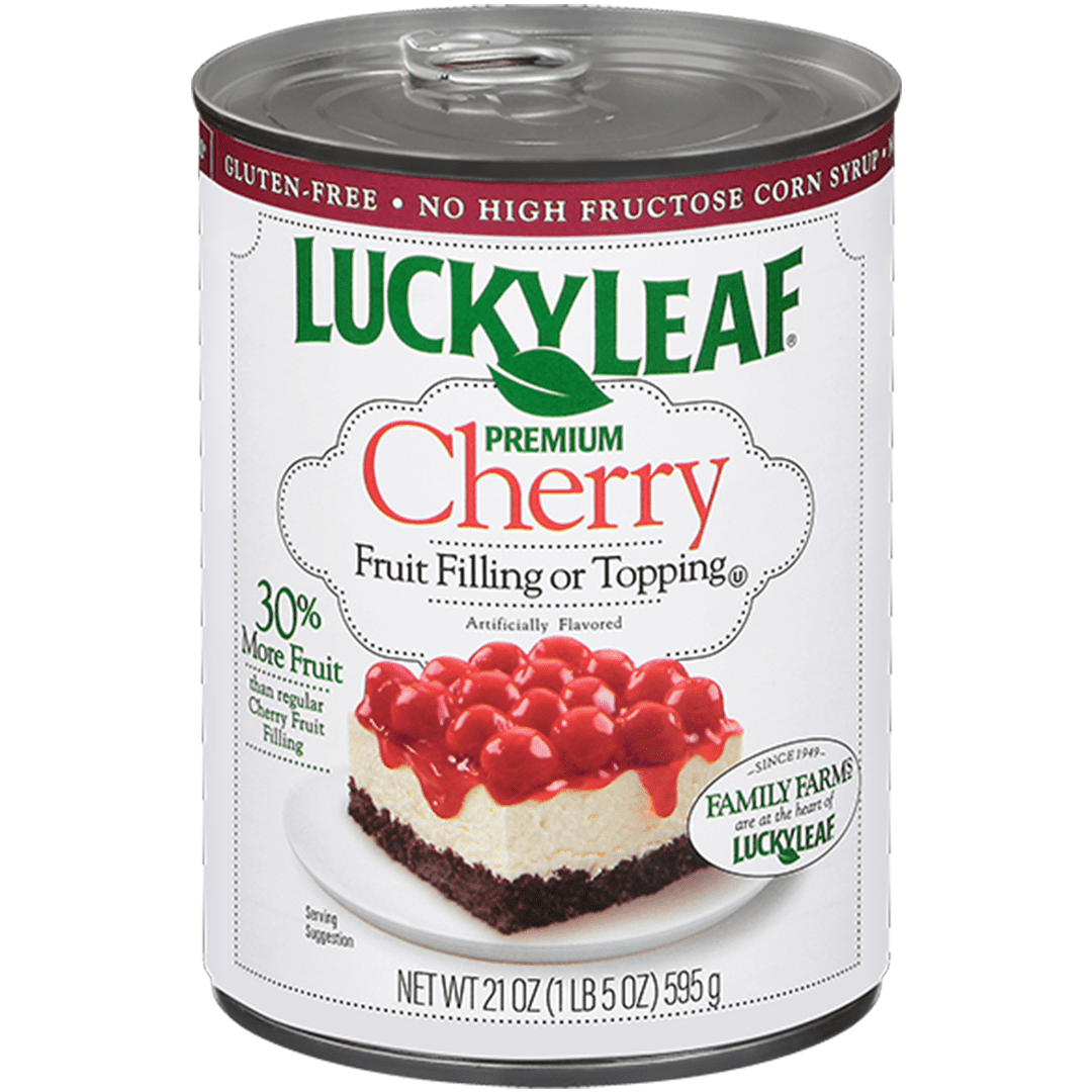 Lucky Leaf Cherry Fruit Filling and Topping, 21 oz Can - Walmart.com