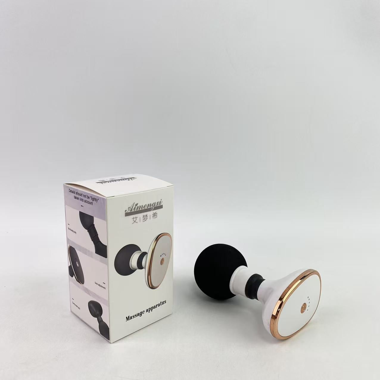 AIMENGXI Massage apparatus,Massage Gun Deep Tissue, Mini Massage Gun, USB Portable Muscle Massager Gun with 6 Speeds, Quiet Percussion Massage Gun for Pain Relief