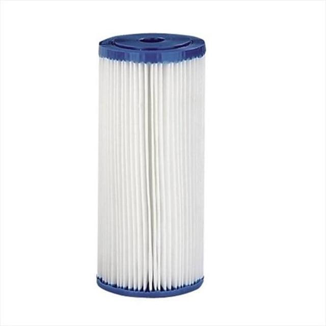 Filtres en Polyester Plissés 5 Microns 4,50 Po x 9,75 Po