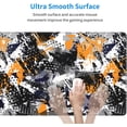 thumbnail image 5 of Gaming Mouse Pad Large, XL Mousepad Design with Abstract Texture, Stitched Extended Desk Pad for Keyboard and Mouse, Stitched Big Long Computer Loptop Pads Gifts for Women, (Colorful, 31.5 * 11.8 in), 5 of 6