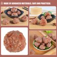 thumbnail image 4 of 6Pcs Artificial Lifelike Meatballs Fake Simulation Beef Ball Home Kitchen Decoration Photography Props, 4 of 6