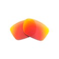 thumbnail image 3 of Walleva Polarized Fire Red + Ice Blue Replacement Lenses For Oakley Sliver OO9262 Sunglasses, 3 of 6