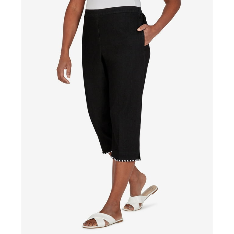 Alfred dunner store denim capris