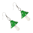 thumbnail image 2 of Sonducket Gotas para los oídos Pendientes de goma de plástico Forma de hongo Mujer Oreja Colgante Joyería Ropa, zapatos y accesorios Miscelánea verde, 2 of 6
