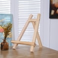 thumbnail image 4 of Coofit Table Top Easel Wood: 6PCS Tabletop Display Easel Art Craft Painting Easel Stand, 4 of 10
