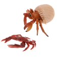 thumbnail image 1 of 2 Unidades Simulación Animal Y Cangrejo Rojo Artesanía Cómoda Para La Decoración para hogar Decoración De Escritori Baoblaze Juguete de figura animal realista, 1 of 8