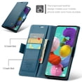 thumbnail image 3 of CaseMe Funda de Cuero para Samsung Galaxy A51 4G con Bloqueo RFID, para Samsung Galaxy A51 4G Funda para Mujer Hombre Tarjetero Cierre Magnético Funda Tipo Folio para Samsung Galaxy A51 4G, 3 of 11