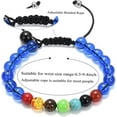 thumbnail image 2 of Cremation Jewelry Urn Bracelet for Ashes Braided Rope Natural Stone Cremation Bracelet Bangle Memorial Keepsake Cuff Ashes Bracelet for Women Men, 2 of 6