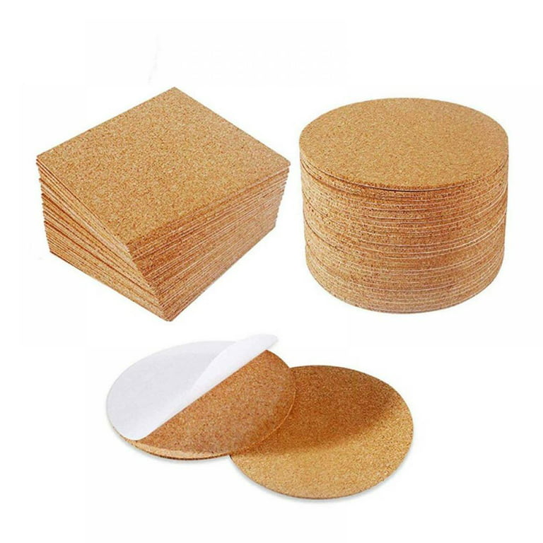 Buy Adhesive Backed Cork Dots, Squares & By The Yard – Aetna Felt