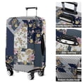 thumbnail image 5 of Pioneer Flower Floral Print Pattern Luggage Cover Fashion Suitcase Cover Baggage Covers Fit 25-28 Inch Luggage (Go Travel), 5 of 5