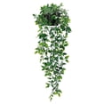 thumbnail image 1 of Artificial Hanging Plant Lifelike - Faux Leaf Fake Potted Plant Home Decoration, 1 of 5