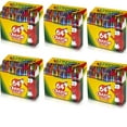 thumbnail image 1 of Crayones Crayola 6 paquetes de 64 piezas (52-0064) con sacapuntas, surtidos, 1 of 6