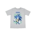 thumbnail image 4 of Sonic The Hedgehog Boy's Green Eyes Graphic Print Kids Short Sleeve T-Shirt, 4 of 5