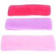 thumbnail image 3 of Headband 3 Pcs Yoga Headbands Breathable Sweatband Sports Outdoor Polyester Fitness Miss Men Women, 3 of 6