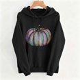 thumbnail image 6 of ThriftyPlait Halloween Graphic Hoodie for Women Casual Fall Pullover Sweatshirt with Front Pocket Long Sleeve Loose Fit Top for Holiday, 6 of 6