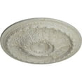 thumbnail image 3 of 38 3/8"OD x 2 7/8"P Oslo Ceiling Medallion (Fits Canopies up to 7 5/8"), Hand-Painted Pot of Cream Crackle, 3 of 6