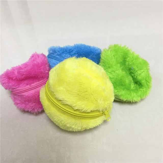 Juguete para gatos, bola de pelo, robot barredor, aspiradora automática, juguete de peluche para quitar el polvo de las mascotas, hará rodar la bola