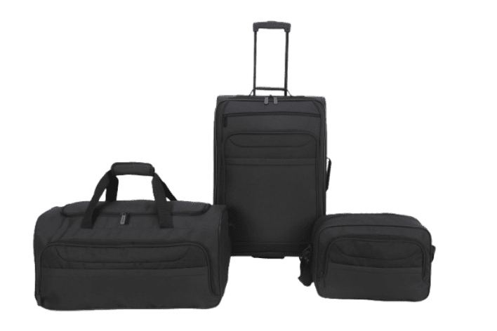 Protg Monticello 21 Upright Carry-On Luggage - 600D Polyester