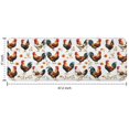 thumbnail image 7 of White Chicken Orange Flower Pattern Kitchen Rug Mat,Kitchen Runner Rugs Non Skid Washable,Decorative Kitchen Floor Mats for Kitchen,Sink,Laundry,17"x47.2", 7 of 7