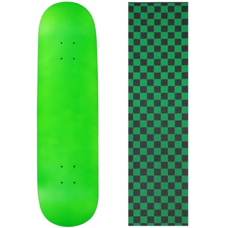 Skateboard Deck Pro 7-Ply Canadian Maple NEON GREEN With Griptape 7.5  - 8.5 price history on PriceWatchPro