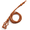 Brown, variant on 3 pcs 20 Inch Hand Braided Wax Necklace Cords, Natural Stone Pendant Ropes with 30-35mm Net Pouch, Durable Jewelry Strings for Beading & DIY Craft Making, Red