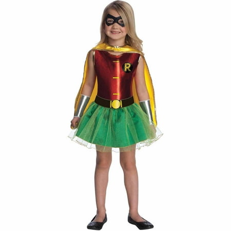 Robin Tutu Toddler Halloween Costume, Size 3T-4T