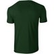 thumbnail image 2 of Gildan - Suave básica camiseta de manga corta para hombre - 100% algodón gordo (Verde oscuro), 2 of 2