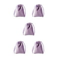 thumbnail image 2 of Youkk Super Soft Jewelry Bags Must-Have Storage Solution Easy To Drawstring Bags purple 5Set, 2 of 6