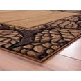 thumbnail image 2 of United Weavers Cottage Area Rug 2055 41026 Pine Border Beige Lined Acorns 5' 3" x 7' 6" Rectangle, 2 of 2