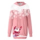 thumbnail image 4 of WILLBEST Sudaderas para Mujer, Vestido de Navidad, Vestido de Noche para Mujer, Sudadera Navideña de Moda con Capucha y Bolsillo Tipo Bolso, Sudadera Estampada, Falda de Moda Mediana, 4 of 4