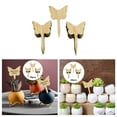 thumbnail image 6 of Plant Labels Tags Garden Markers Set Vegetables Herbs Flowers Potted Garden Stake Note - 30pcs Butterflies B, 6 of 6
