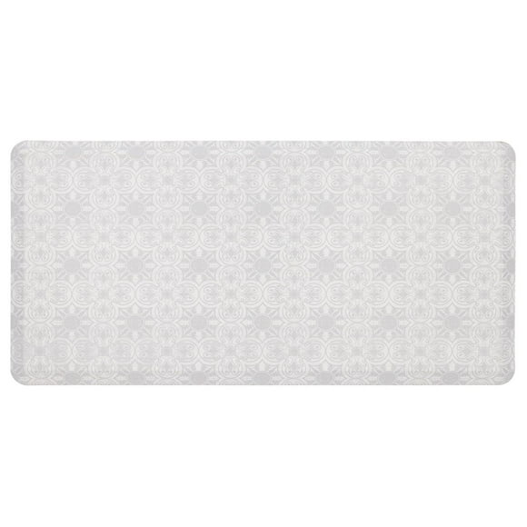 MH Fade Tiles Polyester Kitchen Mat 1' 8"x3' 6"