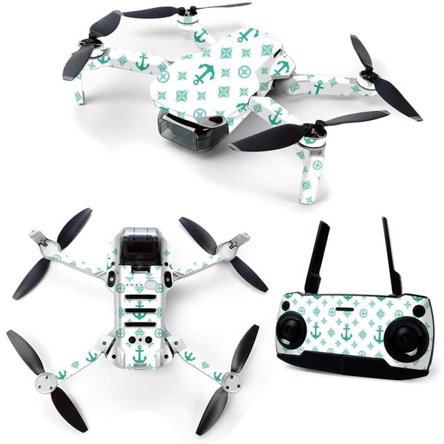Vinilo protector MIGHTY SKINS para DJI Mavic Mini Quadcopter Teal Designer