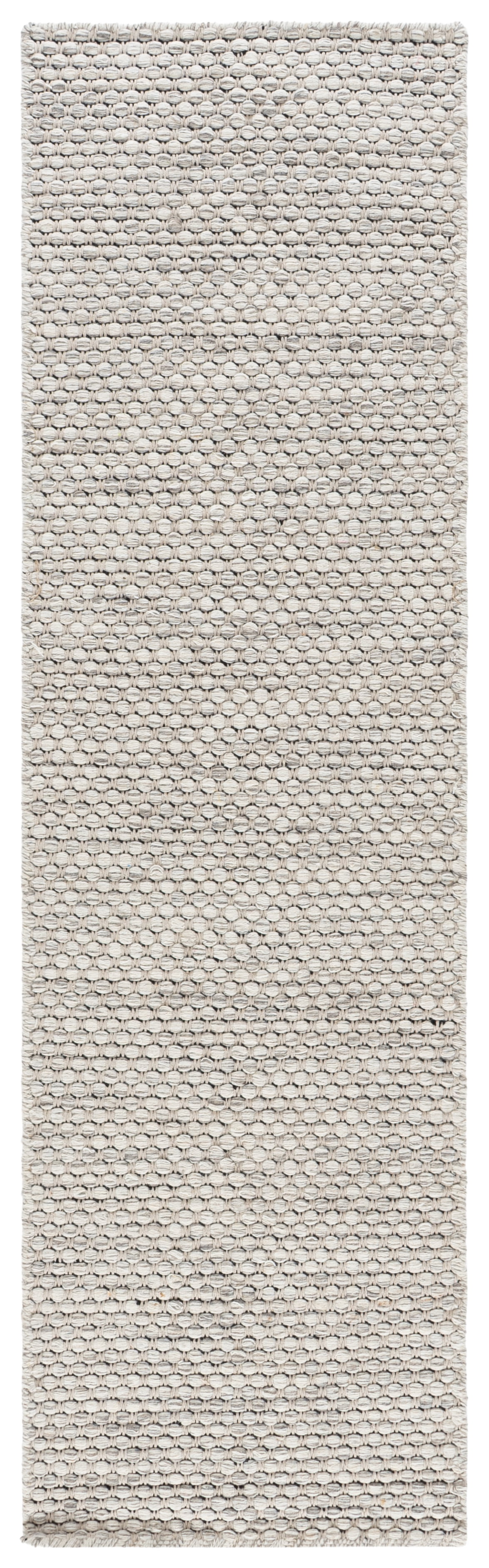 Safavieh Vermont Brigham Solid Color Runner Rug, Ivory/Gray, 2'3" x 8'