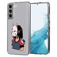 thumbnail image 1 of TalkingCase Slim Case Cover Compatible for Samsung Galaxy S22 Plus+ 5G, Girl in Mask Print, Lightweight,Flexible,Soft, USA, 1 of 7