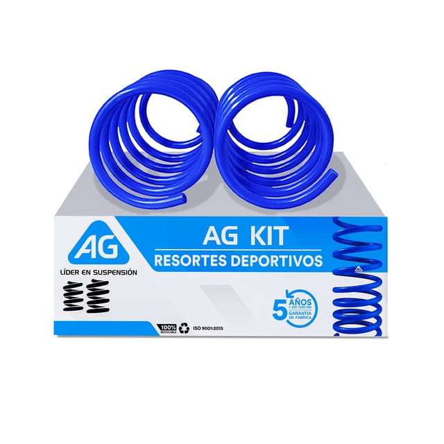 Resortes AG Kit para Auto Delanteros para Pontiac G3 2006 a 2009 2 Piezas Nuevos