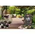 thumbnail image 5 of Welcome Sloth Garden Yard Flag 12.5"x 18" Double Sided Polyester Cute Baby Sloth on the Tree Cartoon Animal House Flag Banners for Patio Lawn Outdoor Home Decor, 5 of 6