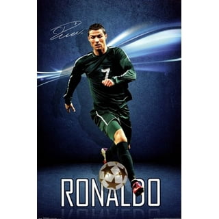 Real Madrid - Christian Ronaldo 16 Laminated & Framed Poster Print (22 x  34) 
