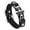 Black, variant on Edgy Crossed Bone Bracelet With Punk Rock Skull Charm Synthetic Leather Wrist Jewelry For Alternative Style Statements