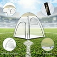 thumbnail image 6 of Sports Tent, Super Large 1-3 Person Transparent Waterproof Tent, Outdoor Clean Bubble Tent, rain shelter for Watching Sports Events, Camping, Fishing, 6 of 7