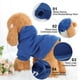 thumbnail image 4 of Sudadera para Perros con Capucha Ropa de Mascotas Primavera/Otoño/Invierno Abrigo Cálido Azul M, 4 of 7