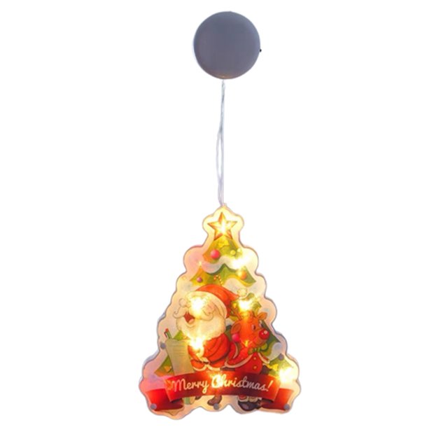 Add Winter Glamour With Christmas Window Lights - Snowman Shaped Decoration With Suction Cups For Home, Holiday Home And Shop Decor