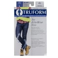 thumbnail image 4 of Truform Bas Jusqu'au Genou : 20 - 30 mmHg, Blanc, Grand, 4 of 7