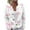AA#-012 White, variant on Valentine's Day Long 3/4 Sleeve Cardigans for Women Sprint Cardigans for Women Lightweight Open Front Shrug Cardigan Love Heart print Dressy Draped Floral Cardigan