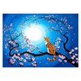 thumbnail image 1 of Taladro Pintura Diamante (DE2479) 5D DIY Gato Completo Luna Punto de Cruz Bordado Kit (3) 45x60cm FLhrweasw Nuevo, 1 of 1
