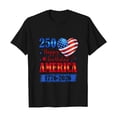 thumbnail image 3 of MAIHAN 250 Years America Shirt Women American Flag Print 4th Of July Crew Neck T-Shirts Shirt Summer Baggy Tops Patriotic Freedom Semiquincentennial Shirt for 250th Year, 3 of 3