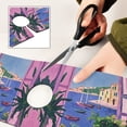 thumbnail image 6 of Yayeee Faucet Mat for Kitchen Sink 14.7" Diatomite Long Splash Guard Pad, Purple Window Scene, 2 Pack, 6 of 7