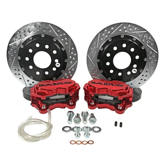 Baer Brakes 4262695C 11.625" SS4  Deep Stage Rear Brake Kit, Clear, SDZ