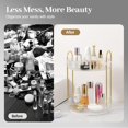 thumbnail image 4 of Organizador de maquillaje Aveniee que gira 360° para Vanity Clear, 4 of 5