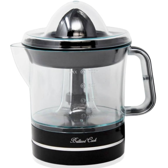 Brilliant Cook Citrus Electric Compact Juicer for Oranges Lemon Tangerines 25oz Capacity